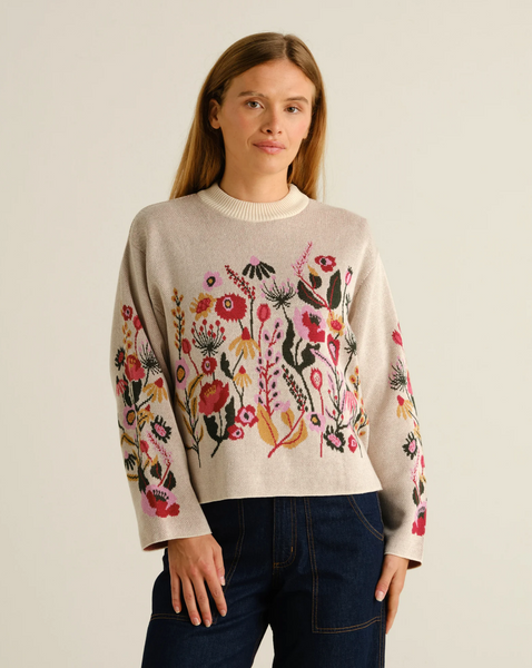 Limhamn Folk Flower Sweater
