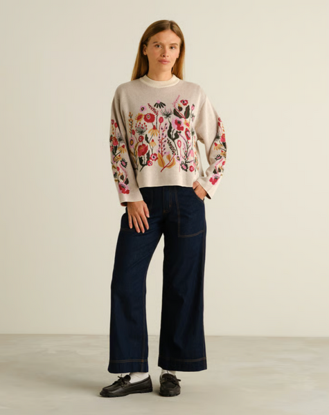 Limhamn Folk Flower Sweater