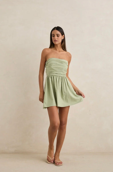 Mila Mini Dress Green