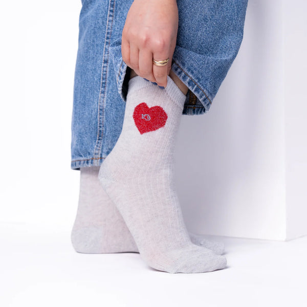 FC13 grey heart