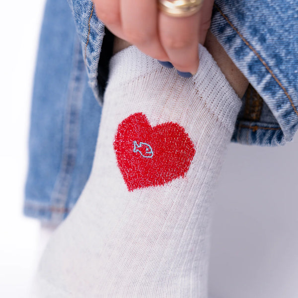 FC13 grey heart