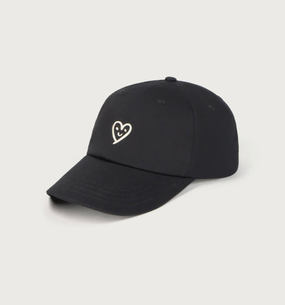 Cutre heart Black chris Cap