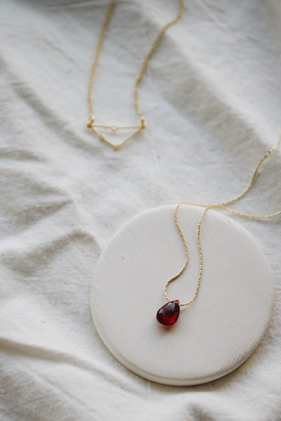 Gota Sangre  Necklace