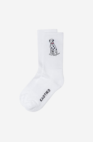 Dalmata Socks White