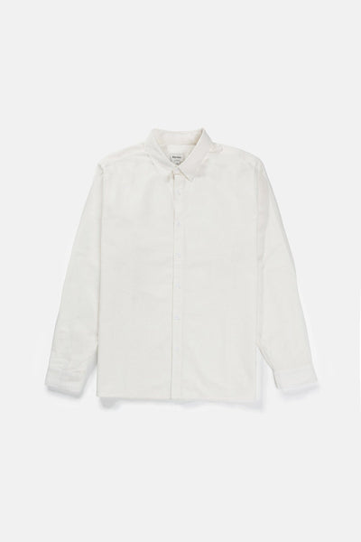 Classic Linen LS Shirt (white)