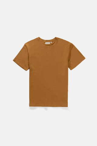 Linen SS T-Shirt (Tobacco)