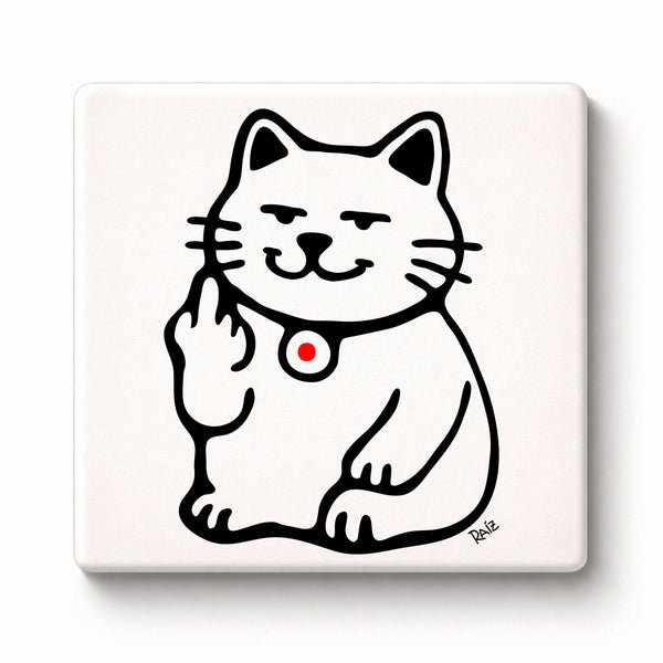 Lucky cat magnet