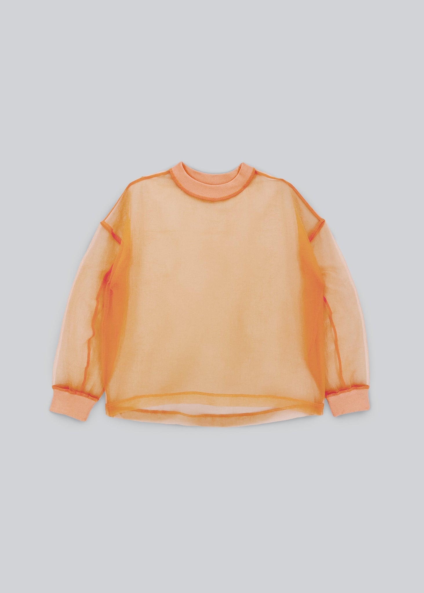 Orange Organza Jumper
