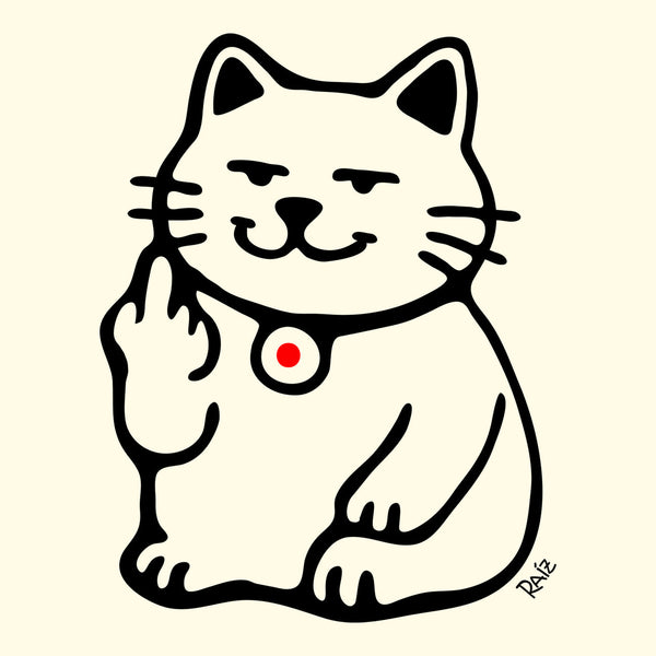 Lucky Cat Illustration