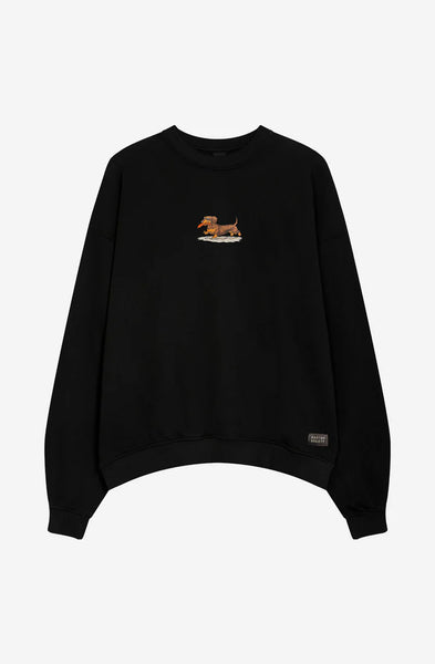 Dachshund sudadera (Black)