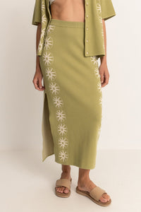 Horizon knit Midi Skirt