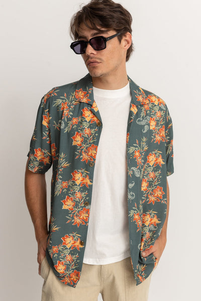 Tropical Paisley Cuban Shirt