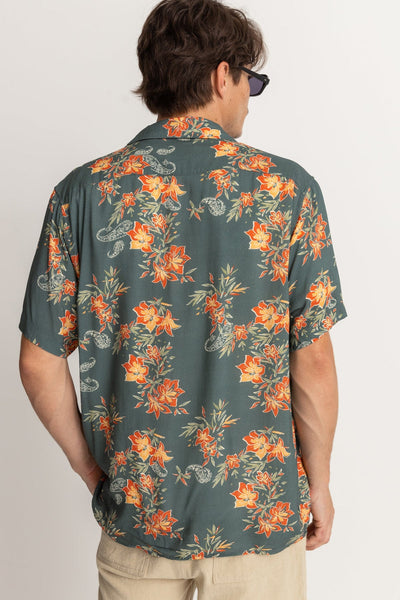 Tropical Paisley Cuban Shirt