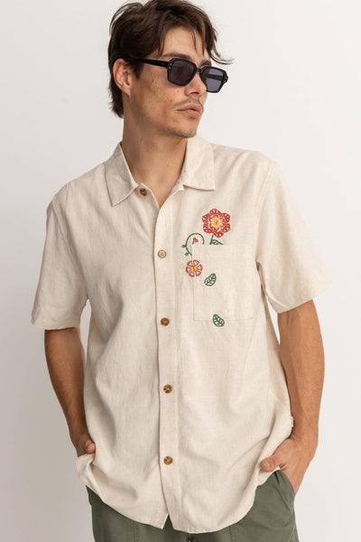 Flower Embroidery Shirt