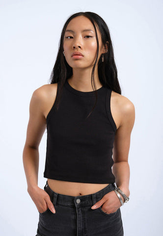 Bey Crop Top (black)
