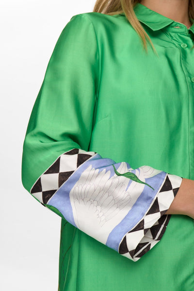 Nuadelina Shirt green