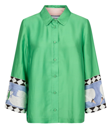 Nuadelina Shirt green