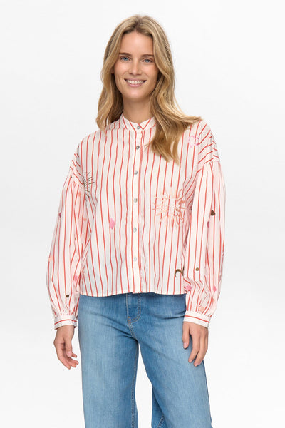 Nusoleima stripes shirt