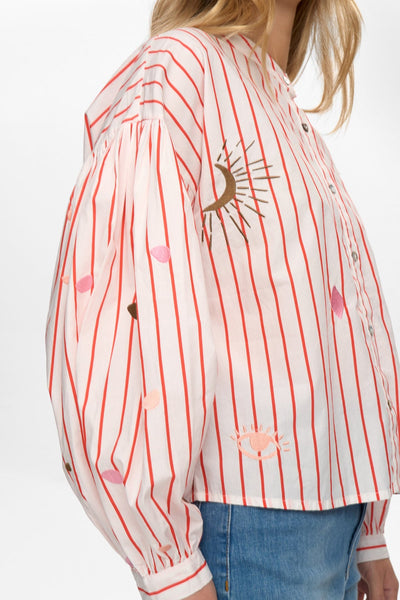 Nusoleima stripes shirt