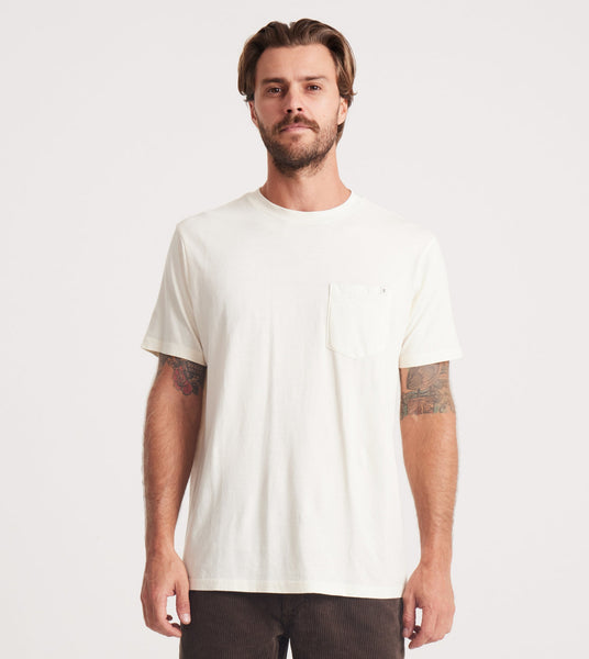 Made to Fade tee off white