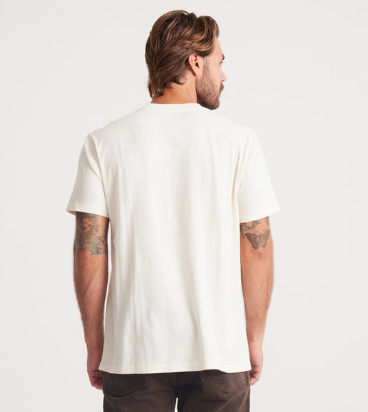 Made to Fade tee off white