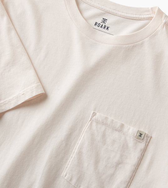 Made to Fade tee off white