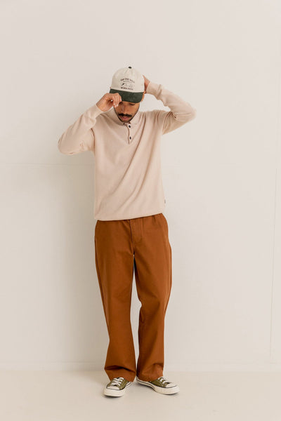 Worn Path Trousers Brown