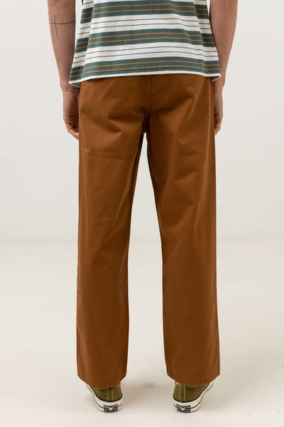 Worn Path Trousers Brown
