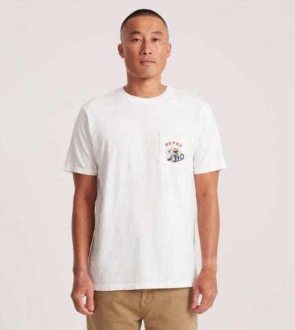 Moto pocket off white