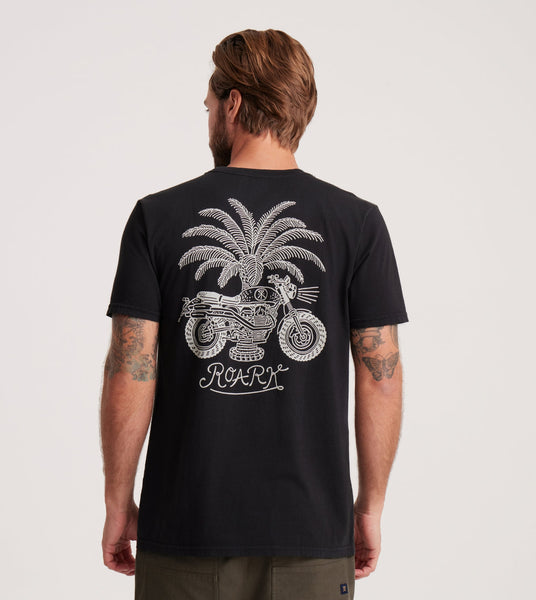 Moto black tee