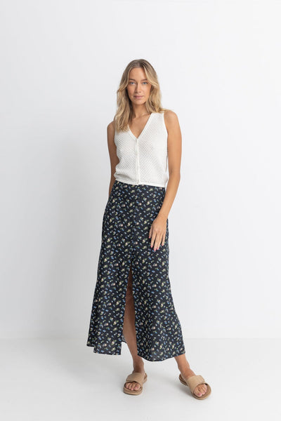 Fleur Floral Maxi Skirt
