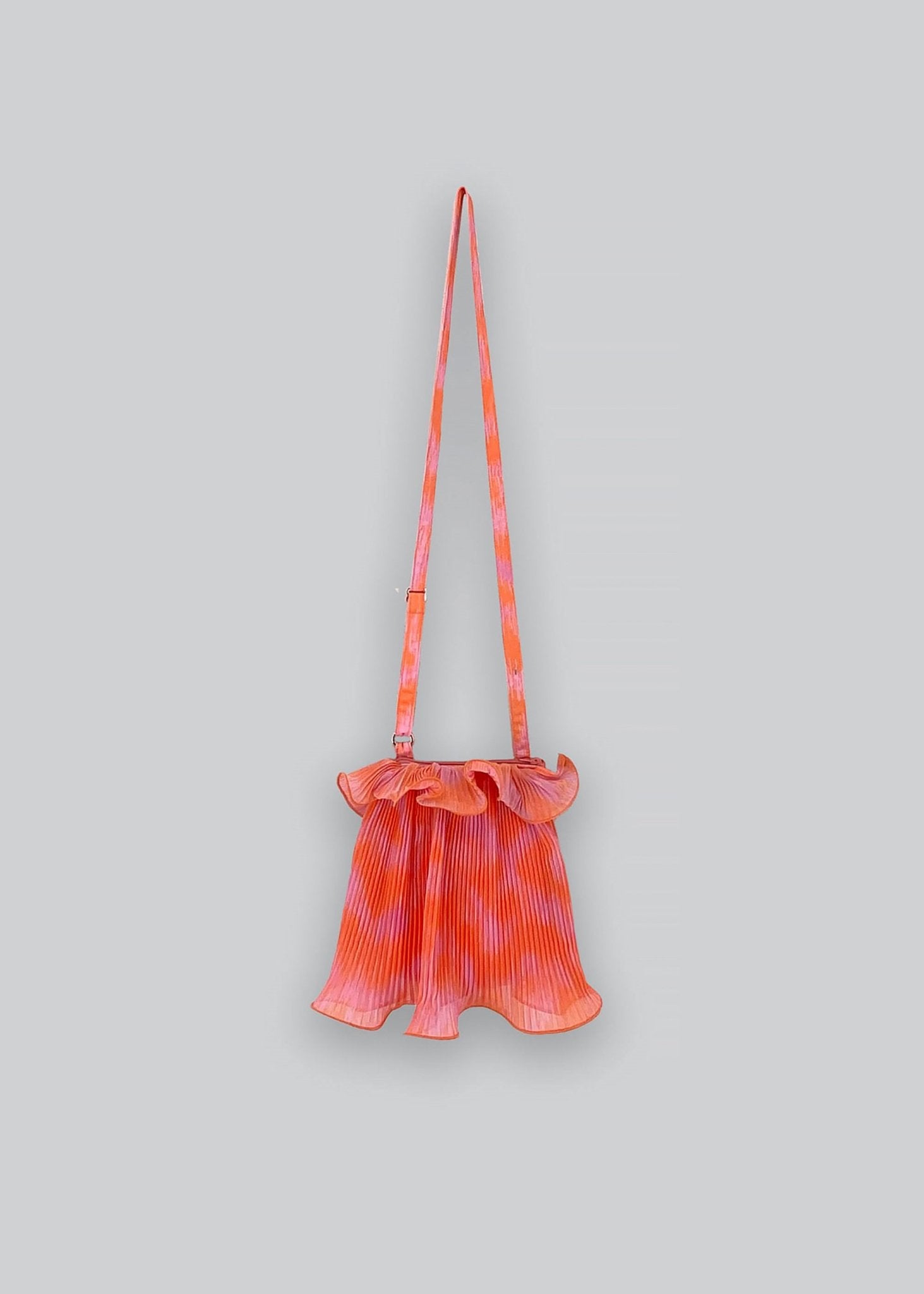 Jellyfish Pleated Bag Pink Safari