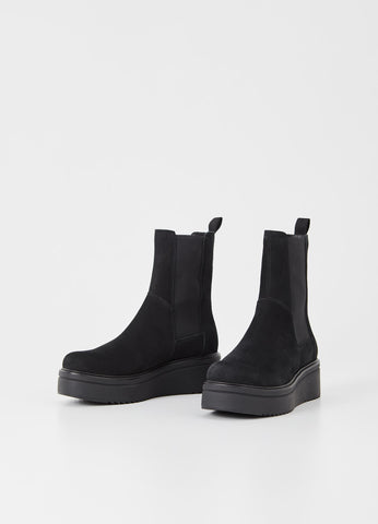 Tara Black Suede