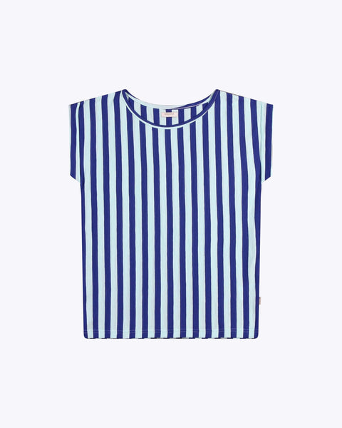 Ambre T-Shirt blue stripes