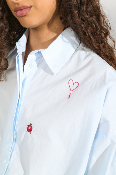 Nutenja Shirt Floaty Blue