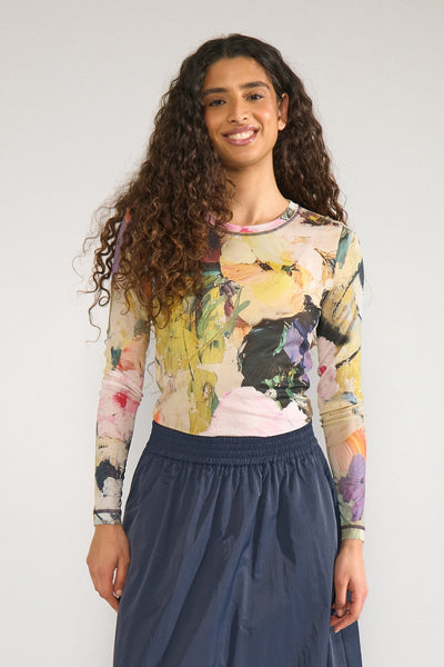 Nualmia Mesh Top