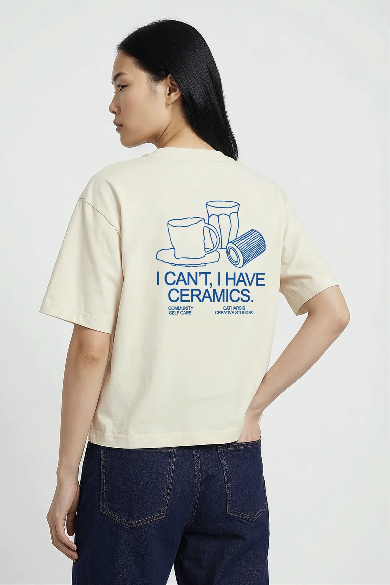 Ceramics Crop Tee