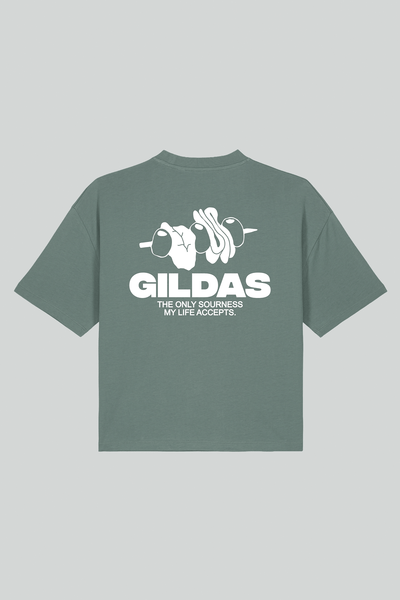Gilda Crop Tee Green
