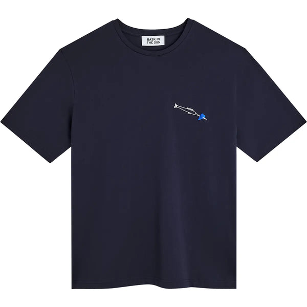 Navy Heart Tee