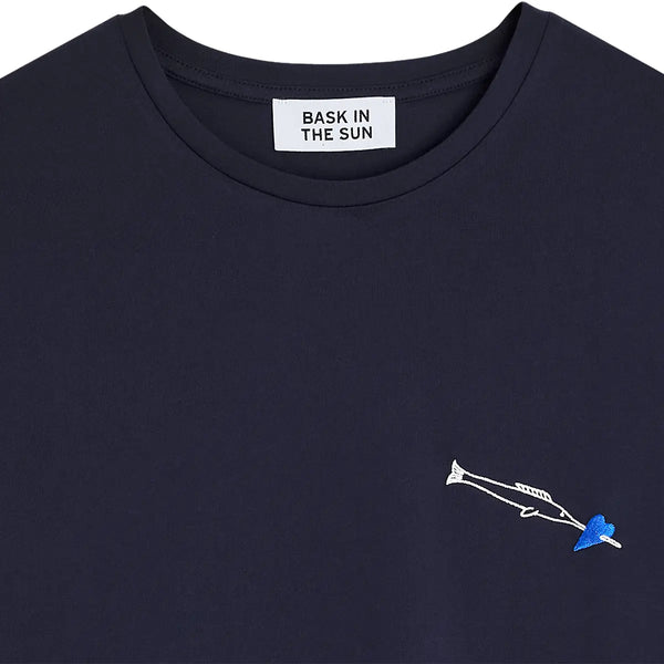 Navy Heart Tee