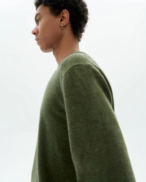 Dark Green Lucien Knit