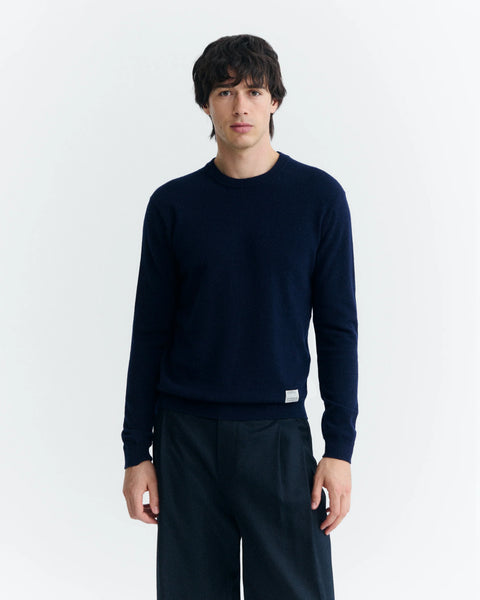 Navy Lucien Knit