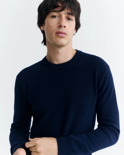 Navy Lucien Knit