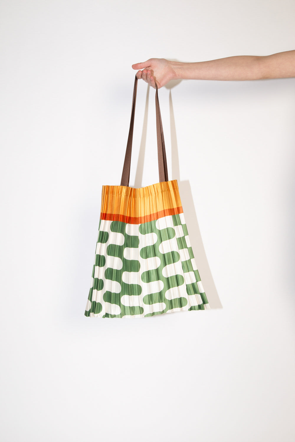 Cetara Pleated Tote Bag