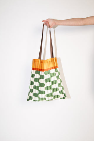 Cetara Pleated Tote Bag