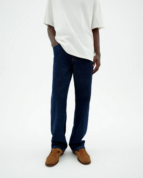 Dark Clean Denim David Pants