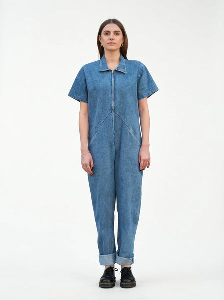Mono Denim Manga Corta