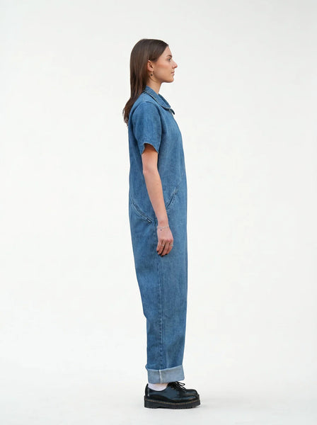 Mono Denim Manga Corta