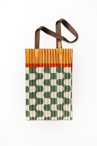 Cetara Pleated Tote Bag