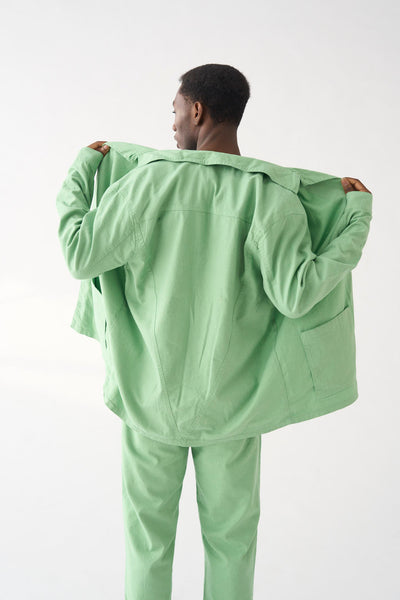 SobreCamisa LINO verde